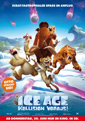 Filmplakat: Ice Age: Kollision voraus!