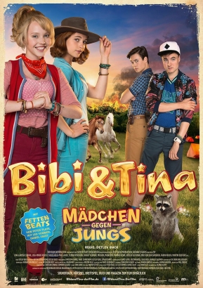 Filmplakat: Bibi und Tina 3 - Mädchen gegen Jungs