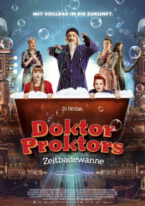 Filmplakat: Doktor Proktors Zeitbadewanne