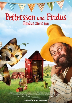 Filmplakat: Pettersson und Findus - Findus zieht um