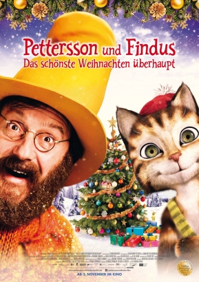 Filmplakat: Pettersson und Findus 2 - Das schönste Weihnachten überhaupt
