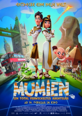 Filmplakat: Mumien - Ein total verwickeltes Abenteuer
