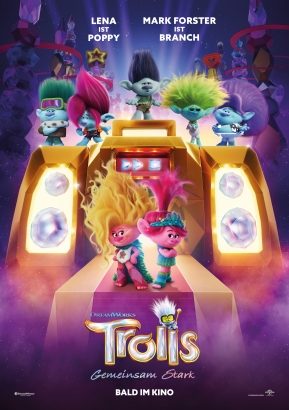 Filmplakat: Trolls – Gemeinsam Stark