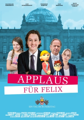 Filmplakat: Applaus für Felix - Ein Tag im Bundestag