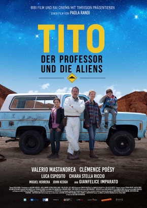 Filmplakat: Tito, der Professor und die Aliens