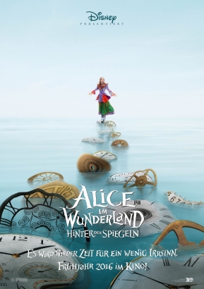 Filmplakat: Alice im Wunderland: Hinter den Spiegeln